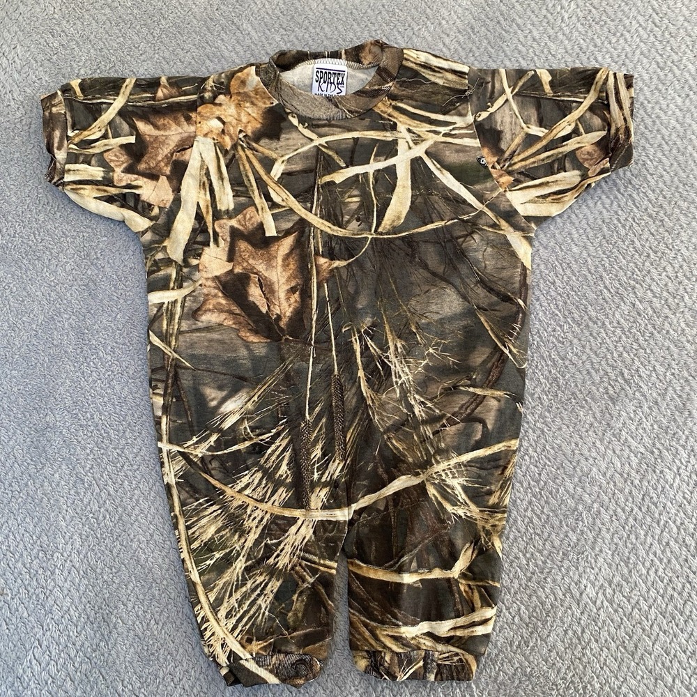 Baby One-piece Size 2T Camouflage Outfit Sportex Advantage Max4 Camo